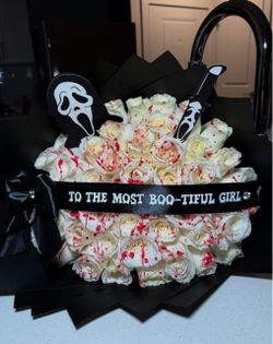 Spooky bouquets / Ramos de Halloween