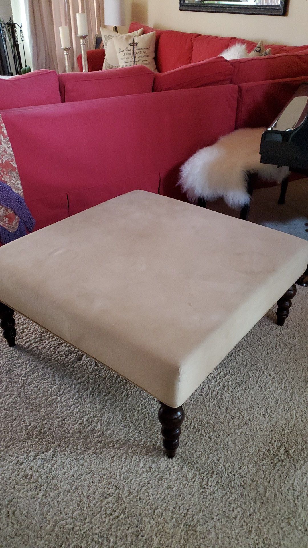 Large Cushion Coffee Table