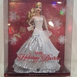 2008 20th Anniversary Holiday Barbie Doll