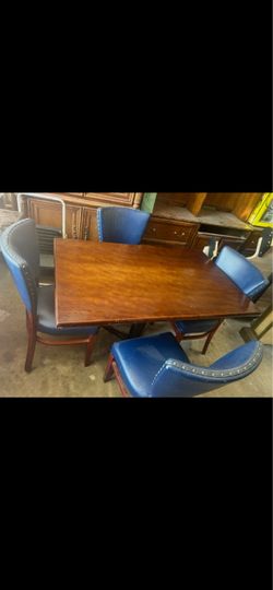 Table with Four chairs