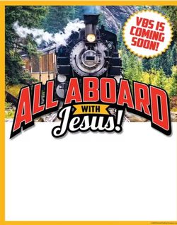 Railroad VBS Promotional Posters - 6 Pc