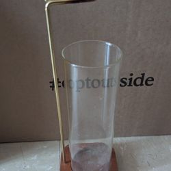 Windproof Decorative Wooden Base, Upside Down Incense Stick Holder
