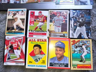 All sorts of sports cards