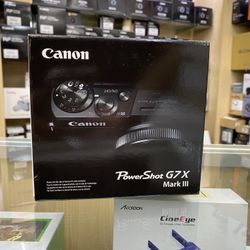 Canon Powershot G7x Mk III