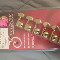 Gold Grover Locking Tuners