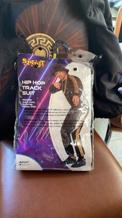 Spirit Halloween Hip hop track suite.