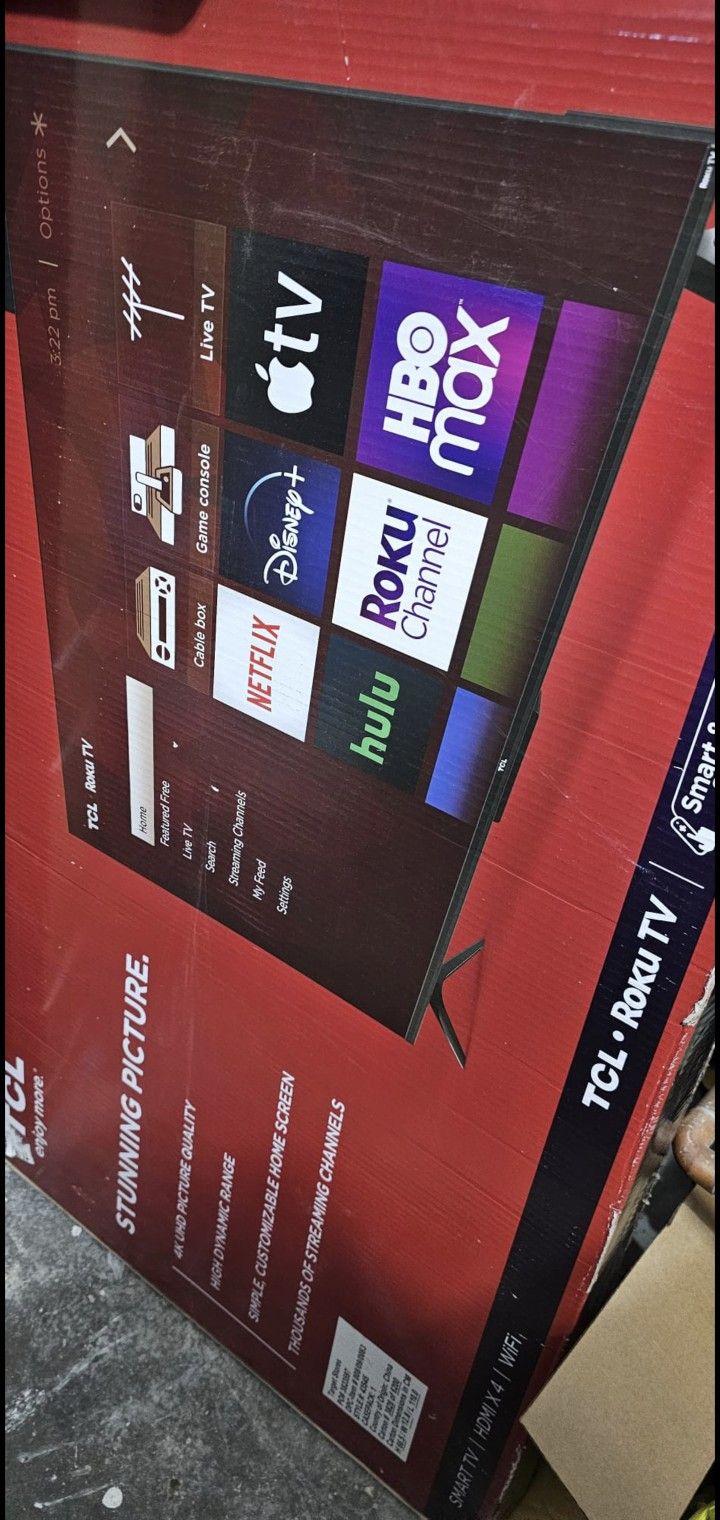 Brand New43" TCL  Smart TV 