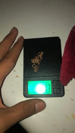 14k gold necklace 1.13 grams