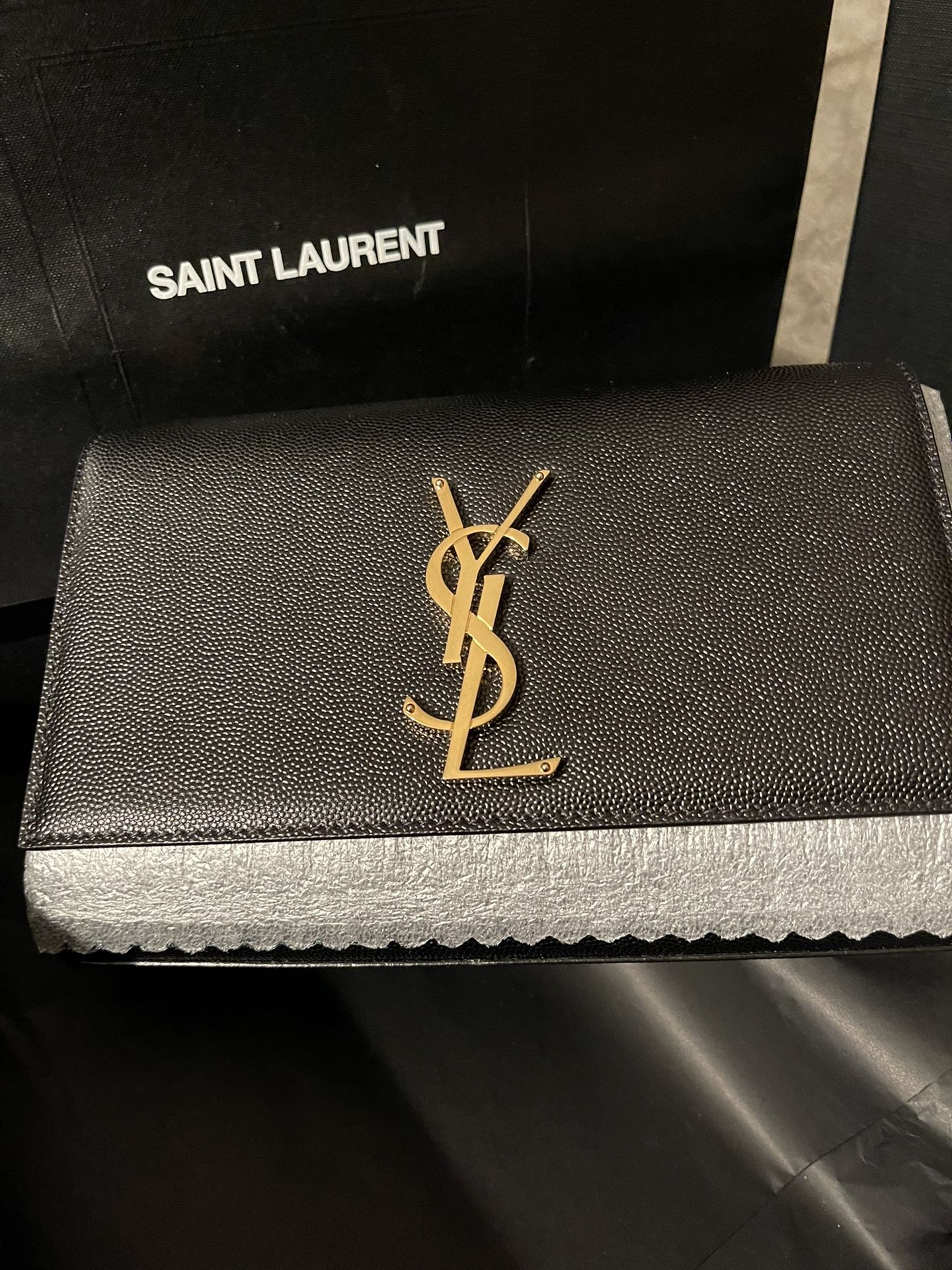 YSL Pouch Makeup Cosmetic Bag Vanity Case Pink Yves Saint Laurent Gloss  RARE NWT NEW WITH TAGS for Sale in Round Lake Heights, IL - OfferUp