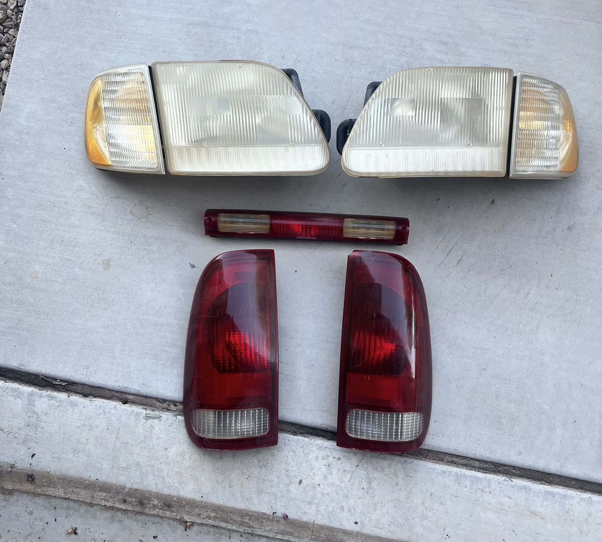Headlights, Taillights, Brake Light Ford F150