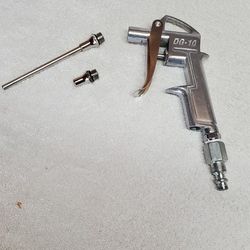Air Gun DG-10 Air Blow Gun Air Compressor Dust Duster Trigger Handle 1/4" Compressed Alloy Nozzle Blow Gun With Extended Air Nozzle Compressed Air Dus