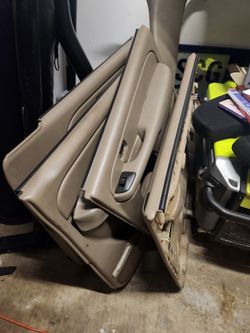 Crew Cab Door Panels Tan