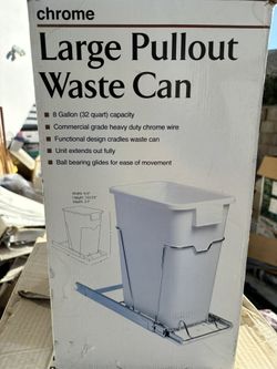 Large Pullout Waste Can 
