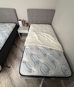 Two Twin Pillow Top Mattresses