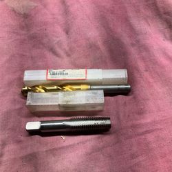 Drill Bit And Tap  Bit 5/8 Tap Is 3/4-10 Tools 