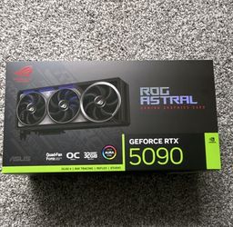 ASUS ROG Astral NVIDIA GeForce RTX 5090 OC 32GB RGB Lighting Graphics Card