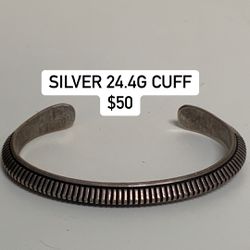 Silver Cuff #25392