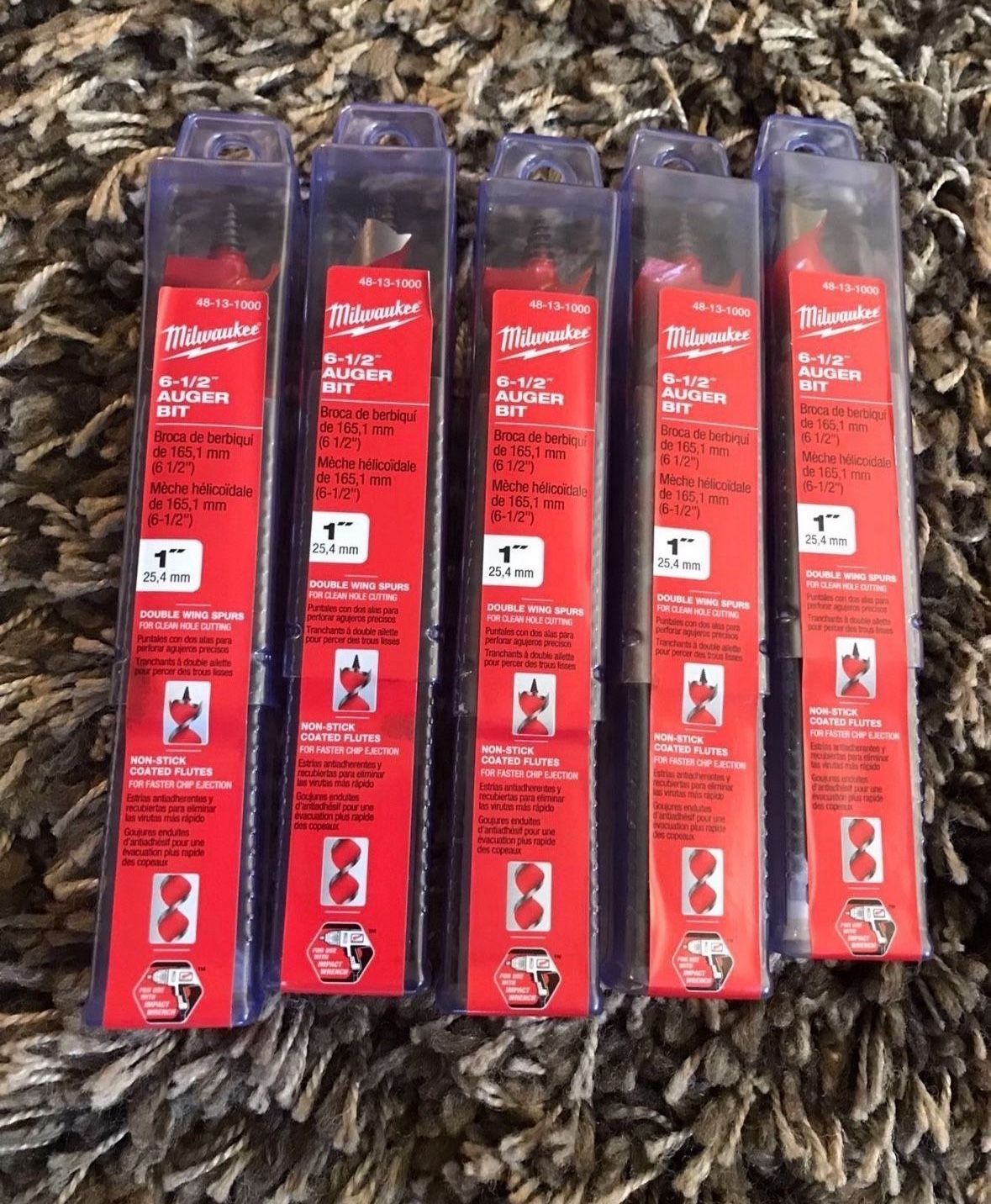 Milwaukee 48-13-1003 1inch 6-1/2 Auger Bit Big Lot Brand New