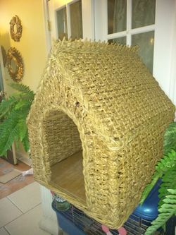 Gorgeous Wicker Dog House