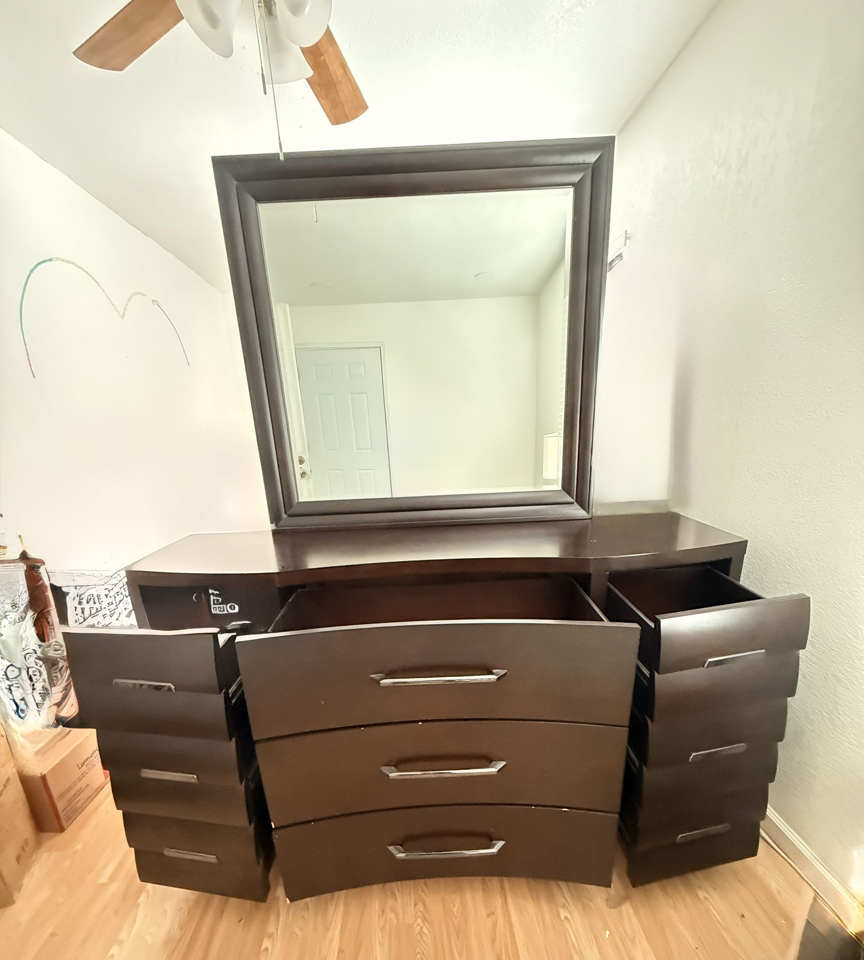 Dresser with Mirror - $50 OBO (Must Pick Up)