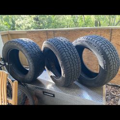 3 Used Tires LT305/55R20