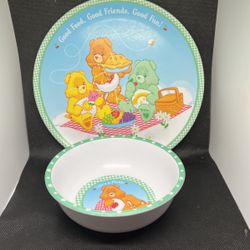 Care Bear Plate And Bowl Set
