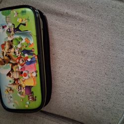 Nintendo Switch With Super Mario Bros Carrying Case And Charger