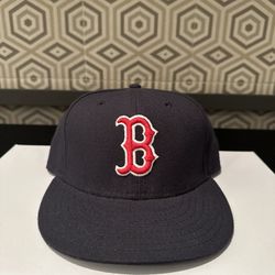Boston Red Sox Official Game Day Hat 7 1/4