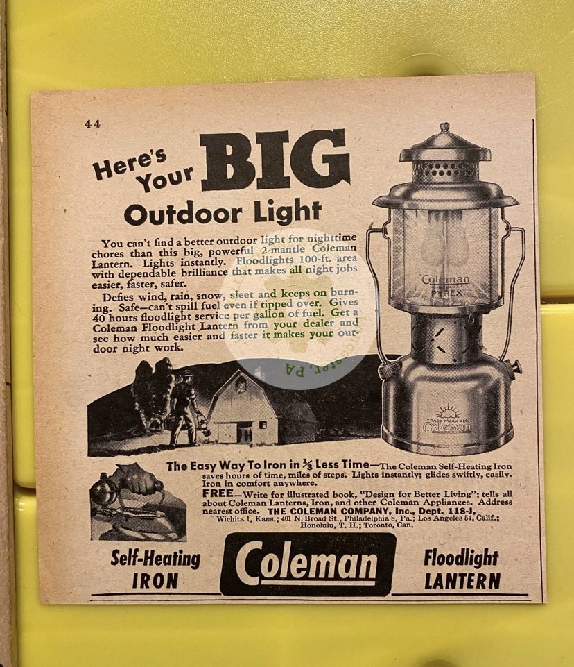 Hanging Coleman Model 5310 4D Battery Operated Camping Lantern for Sale in  Philadelphia, PA - OfferUp