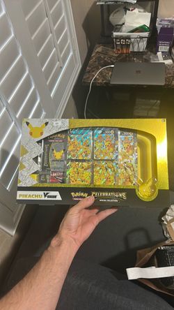 Pokemon TCG Celebrations 25th Anniversary Pikachu V-Union Special Collection Box SEALED
