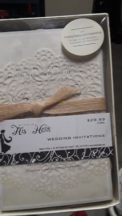 wedding invitations