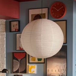 Ikea paper lamp shade