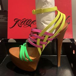 New Strappy Platform Heels 