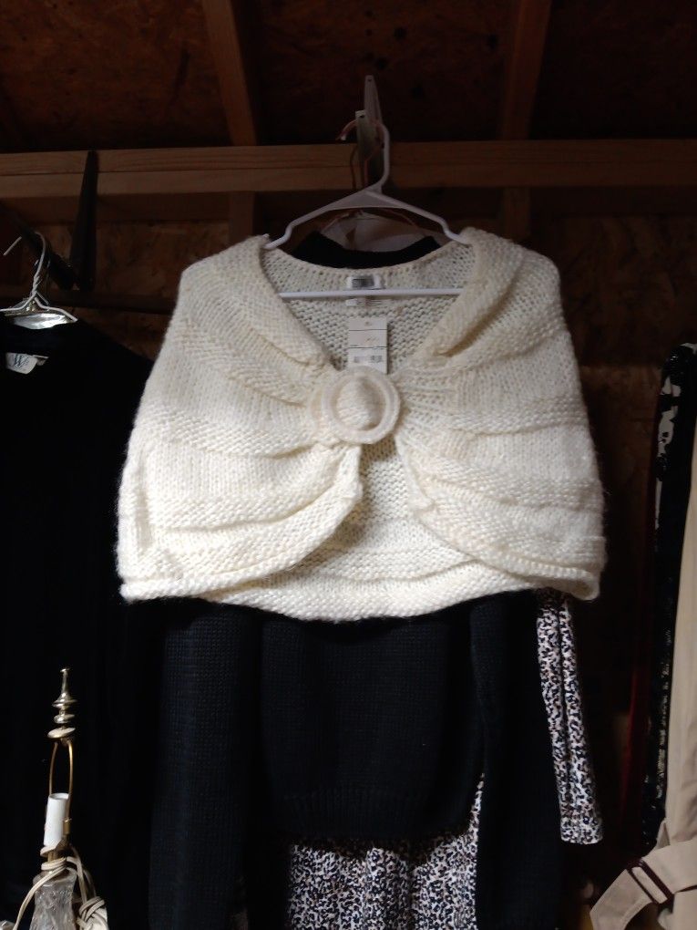 Sz Sm To LG Ladies Shawl