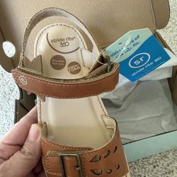 Stride rite - 12m Brown Sandals - new