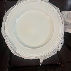 Ashland beaded charger plate