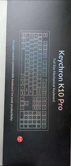 Keychron K10 Pro Full Size Mechanical Keyboard