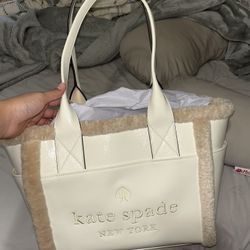 Kate Spade  leather faux satchel purse