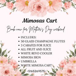 Mimosas Cart 