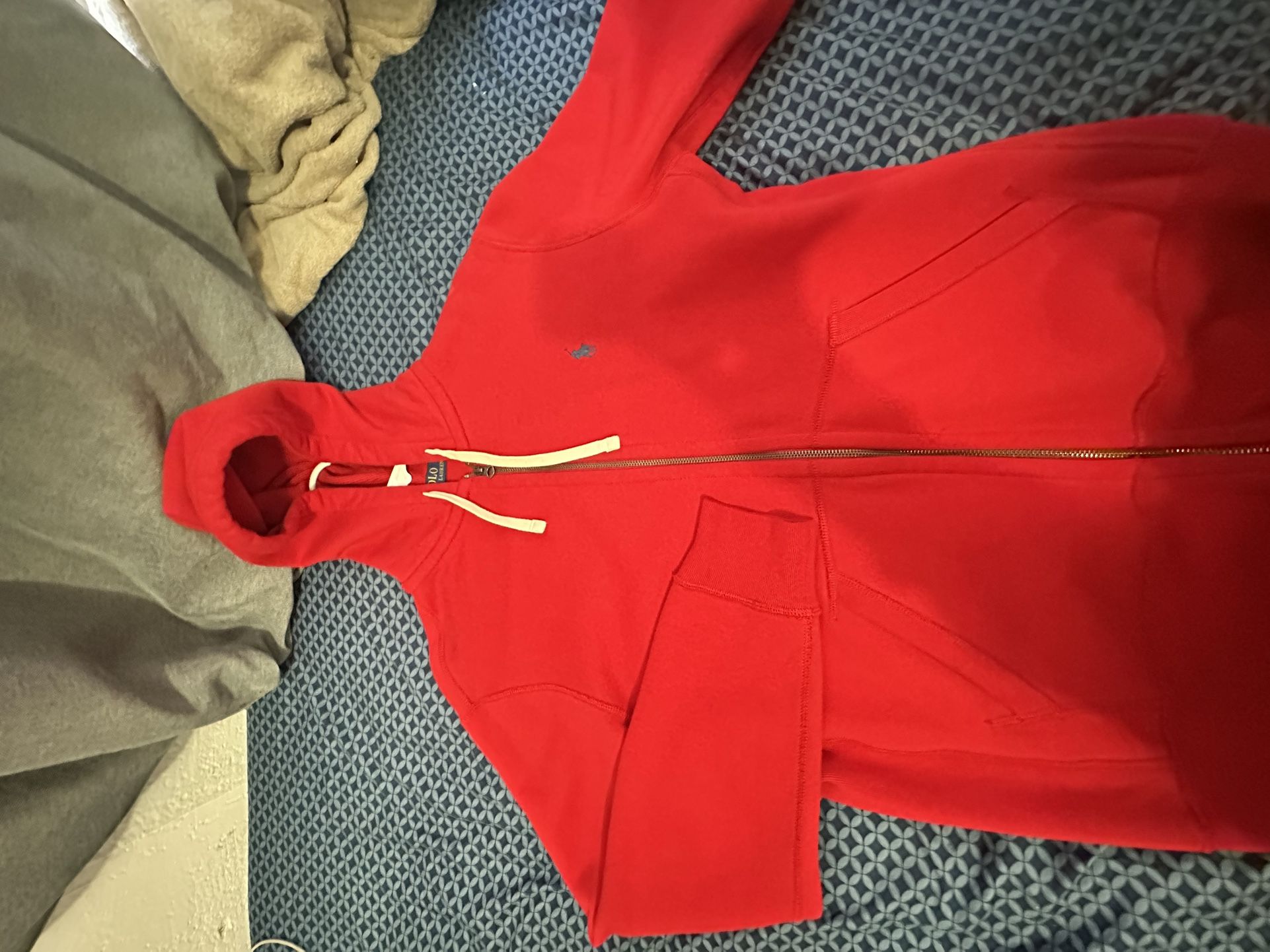 Polo Jacket Red