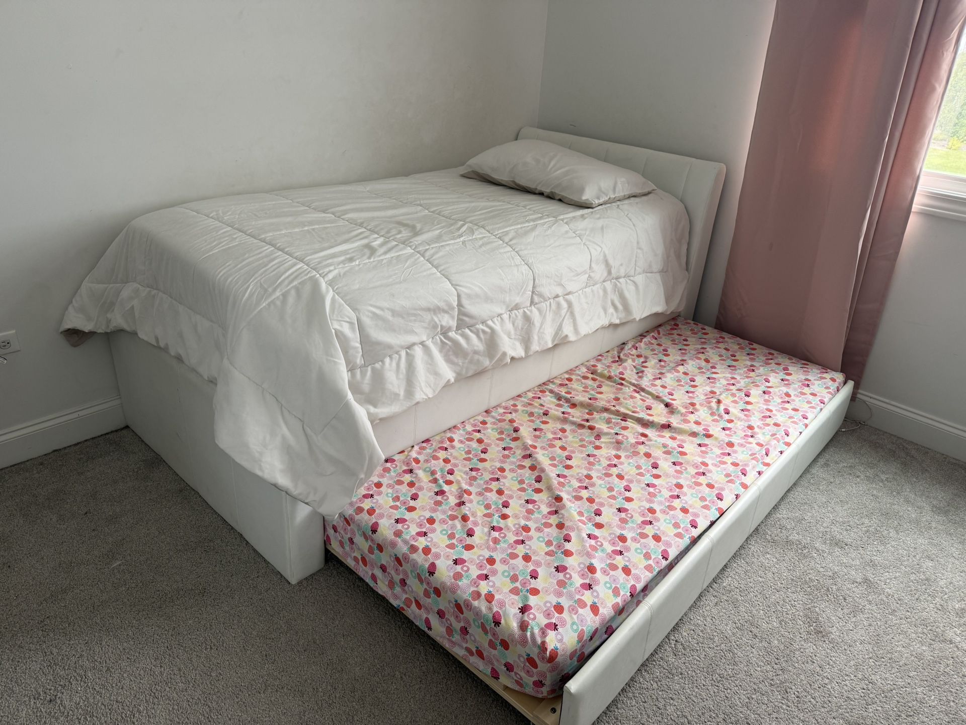 Girls Twin Trundle Bed