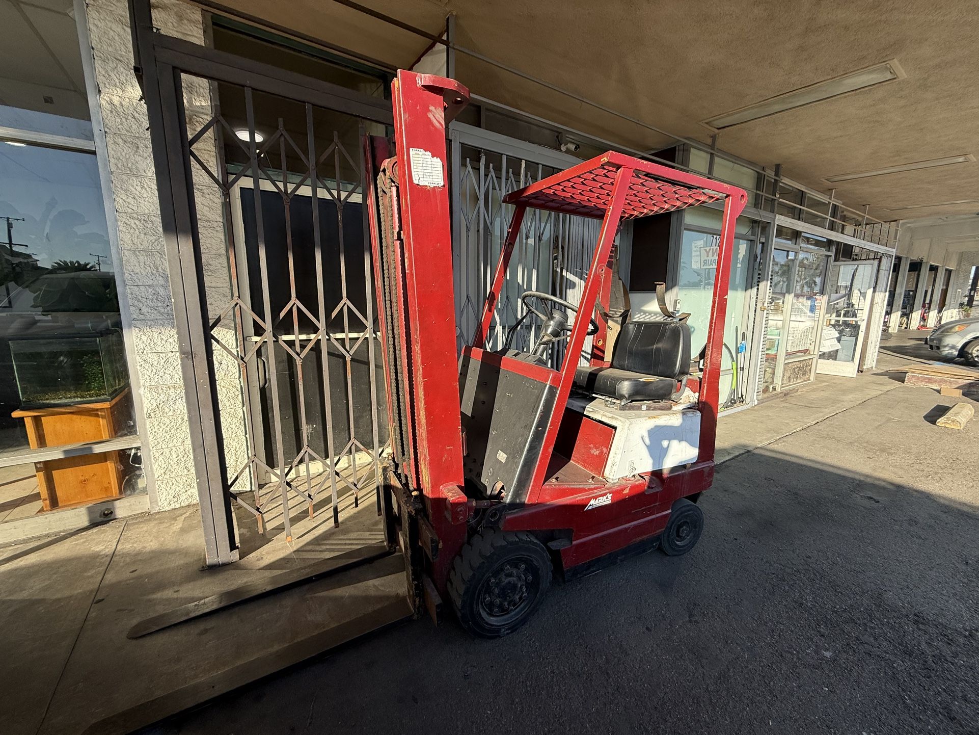 toyota forklift propane compact