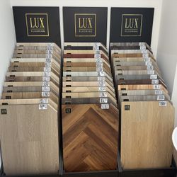 LUX Vinyl & Laminate Flooring! Prices start at $2.75/sq.ft. & up