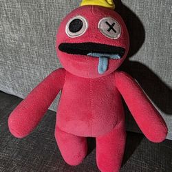 Red character plush from the popular horror-themed Roblox game