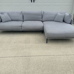 Grey Sectional Sofa - Free Delivery
