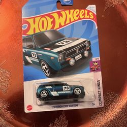 Honda Civic Custom Kings Hot Wheels diecast car #HotWheels #DiecastCars