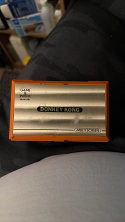 🔥 Donkey Kong Game & Watch (1982) – Vintage Nintendo – Works!