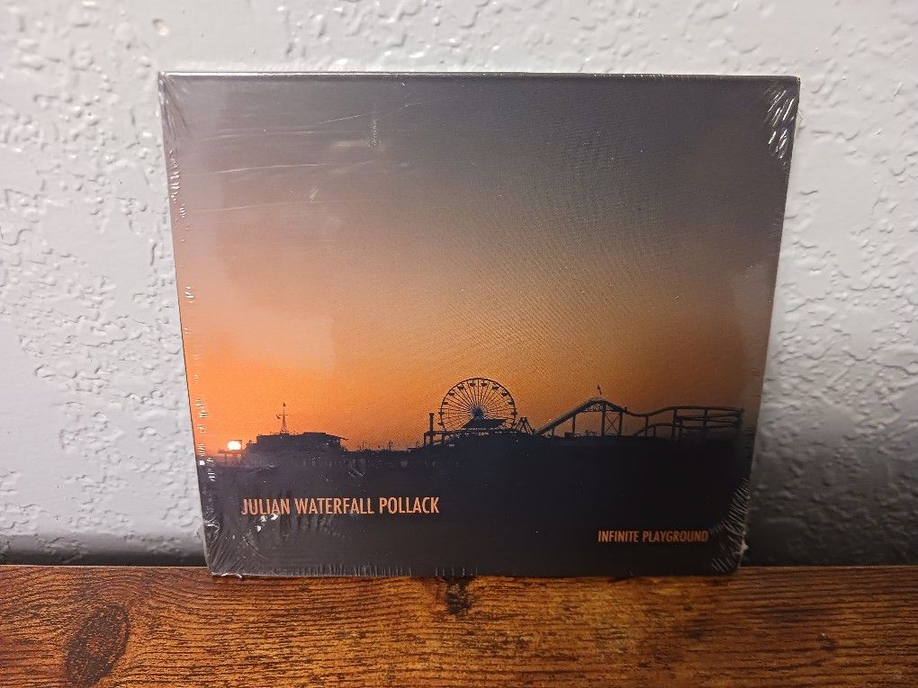Julian Waterfall Pollack – Infinite Playground (CD, 2010) ● Brand New Factory Sealed ● Jazz Fusion ● Santa Monica Pier Cover.