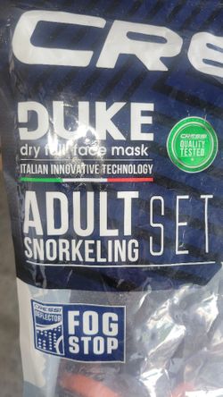 Snorkeling Fins And Mask