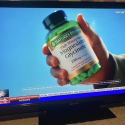 60 Inch Sharp Aquos Liquid Crystal TV - Not A Smart tv 